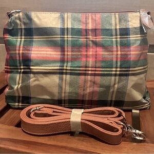 💙 Tartan Bag + Removable Strap